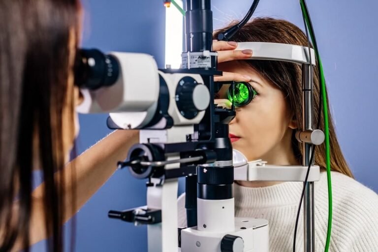 laser operation for eyes
